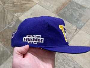 Vintage Washington Huskies American Needle Blockhead Snapback College Hat