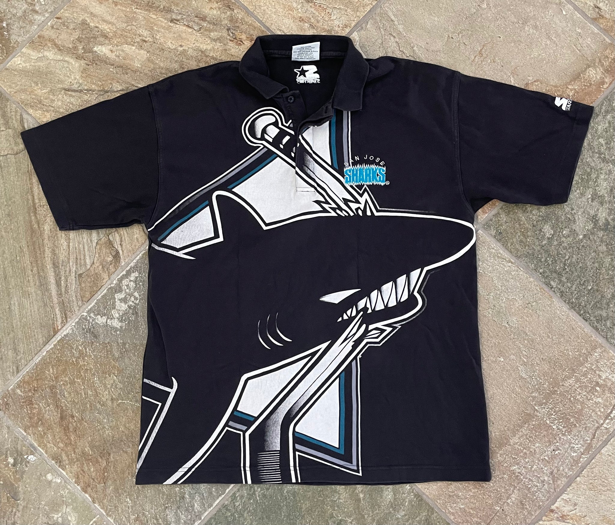 San jose sharks polo shirt shop