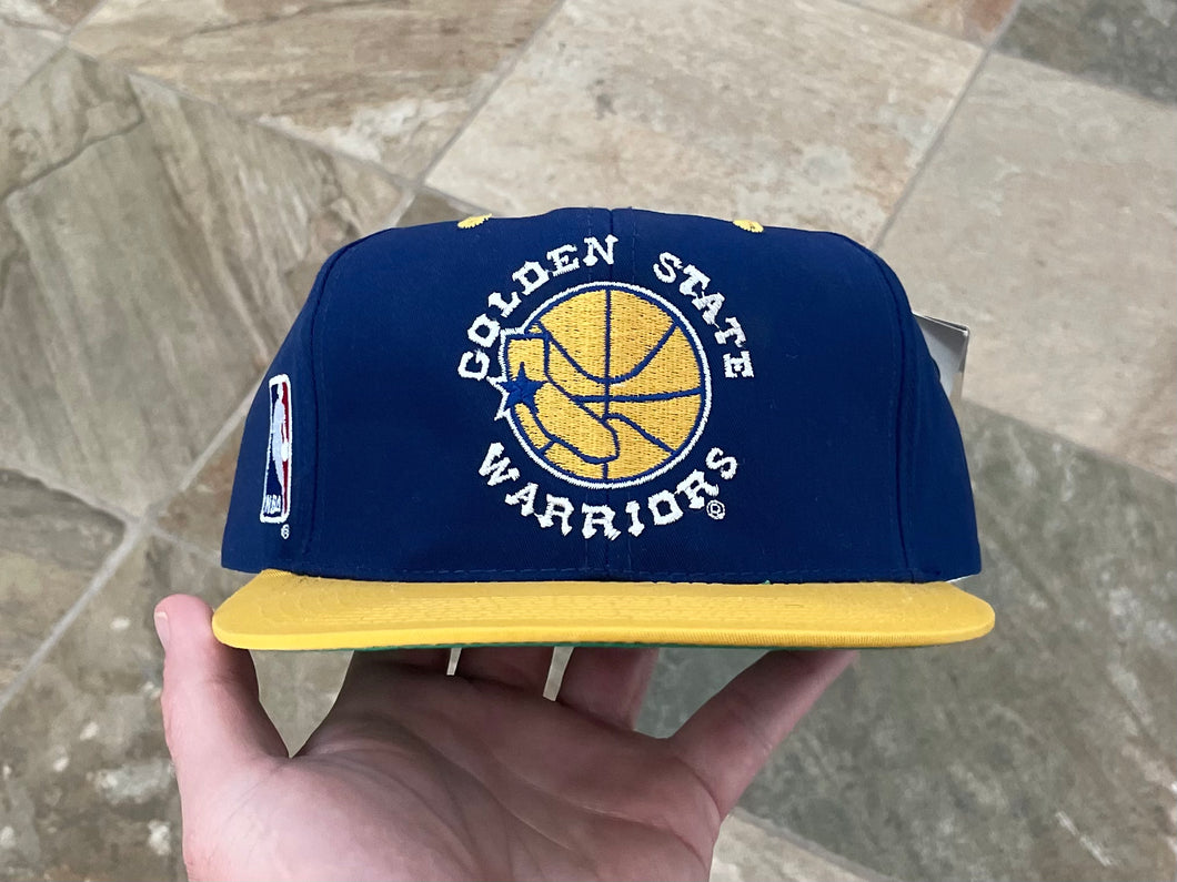 Vintage Golden State Warriors Sports Specialties Script Snapback