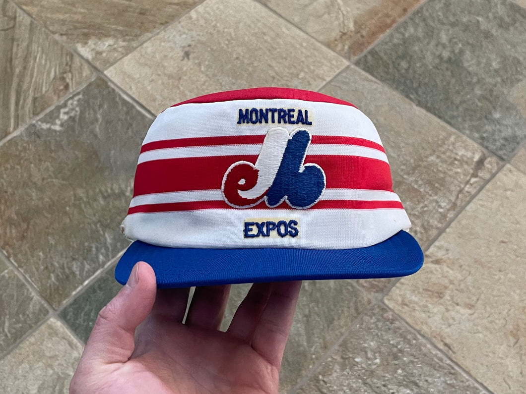 Vintage Montreal Expos AJD Pill Box Snapback Baseball Hat