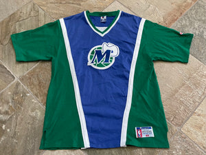 Vintage Dallas Mavericks Champion Shooting Shirt Basketball Jersey, Size Large
