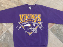 Load image into Gallery viewer, Vintage Minnesota Vikings Logo 7 Football Sweatshirt, Size Medium