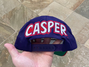 Vintage Casper Ghost American Needle Blockhead Snapback Hat ***