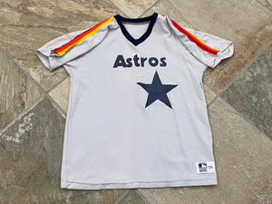 Vintage Houston Astros Sand Knit Baseball Jersey, Size Youth XL, 12-14