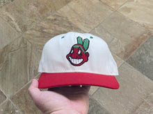 Load image into Gallery viewer, Vintage Cleveland Indians DeLong Snapback Baseball Hat