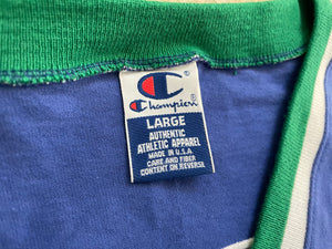 Vintage Dallas Mavericks Champion Shooting Shirt Basketball Jersey, Size Large