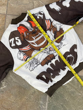 Load image into Gallery viewer, Vintage Cleveland Browns Chalk Line Fanimation Football Jacket, Size Medium