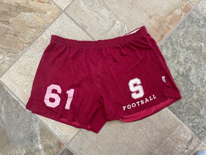 Vintage Stanford Cardinal Team Issued Bike Football College Shorts, Size XL