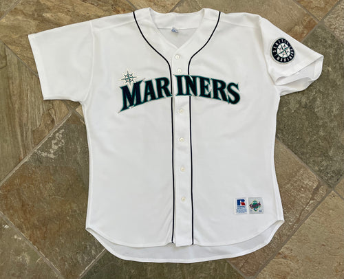 Vintage Seattle Mariners Russell Baseball Jersey, Size 52, XXL