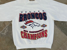 Load image into Gallery viewer, Vintage Denver Broncos Super Bowl XXXII Football Sweatshirt, Size Large
