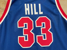 Load image into Gallery viewer, Vintage Detroit Pistons Grant Hill Authentic Champion Basketball Jersey, Size 48, XL