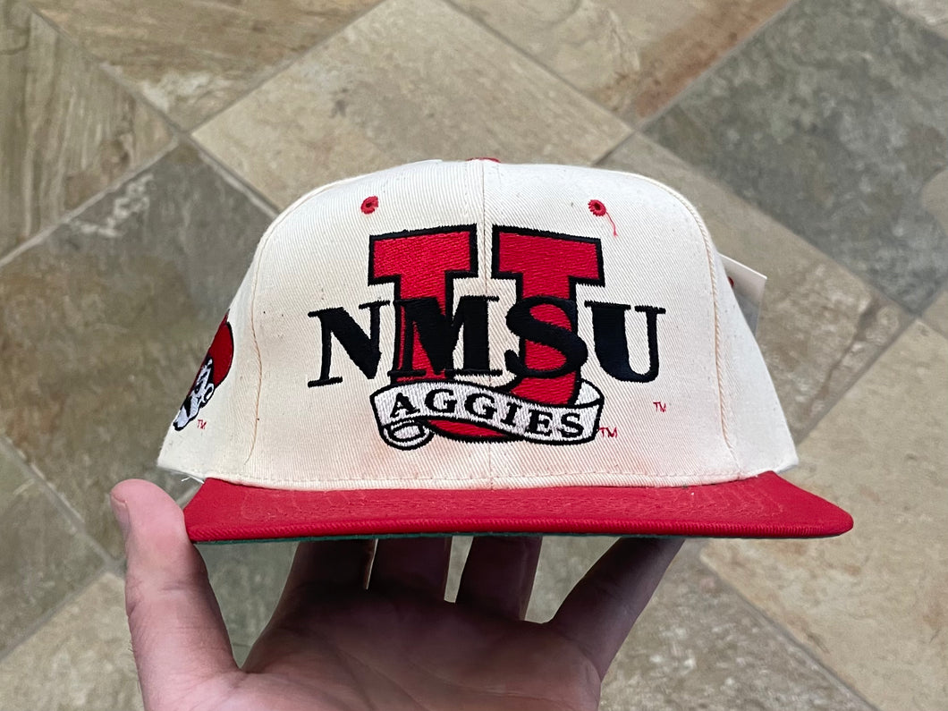 Vintage New Mexico State Aggies Head Start Snapback College Hat