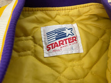 Load image into Gallery viewer, Vintage Minnesota Vikings Starter Satin Football Jacket, Size Large