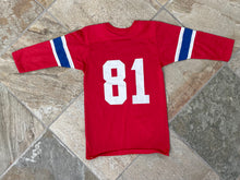Load image into Gallery viewer, Vintage New England Patriots Rawlings Jersey Football TShirt, Size Youth Medium, 10-12