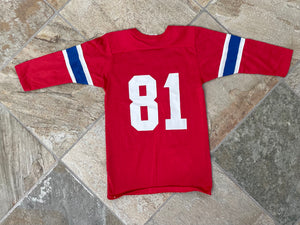 Vintage New England Patriots Rawlings Jersey Football TShirt, Size Youth Medium, 10-12