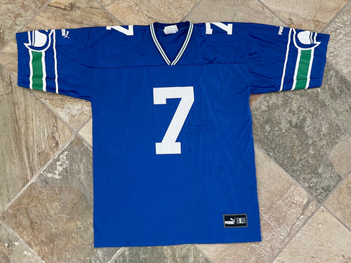 Vintage Seattle Seahawks Jon Kitna Puma Football Jersey, Size Large