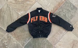Vintage Philadelphia Flyers Starter Satin Hockey Jacket, Size Youth Medium, 10-12