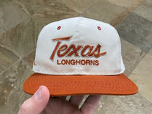 Load image into Gallery viewer, Vintage Texas Longhorns Sports Specialties Script Snapback College Hat