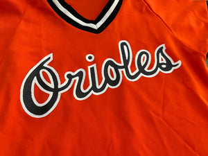 Vintage Baltimore Orioles Sand Knit Baseball Jersey, Size Youth Medium, 8-10