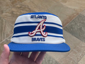 Vintage Atlanta Braves AJD Pill Box Snapback Baseball Hat