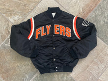 Load image into Gallery viewer, Vintage Philadelphia Flyers Starter Satin Hockey Jacket, Size Youth Medium, 10-12