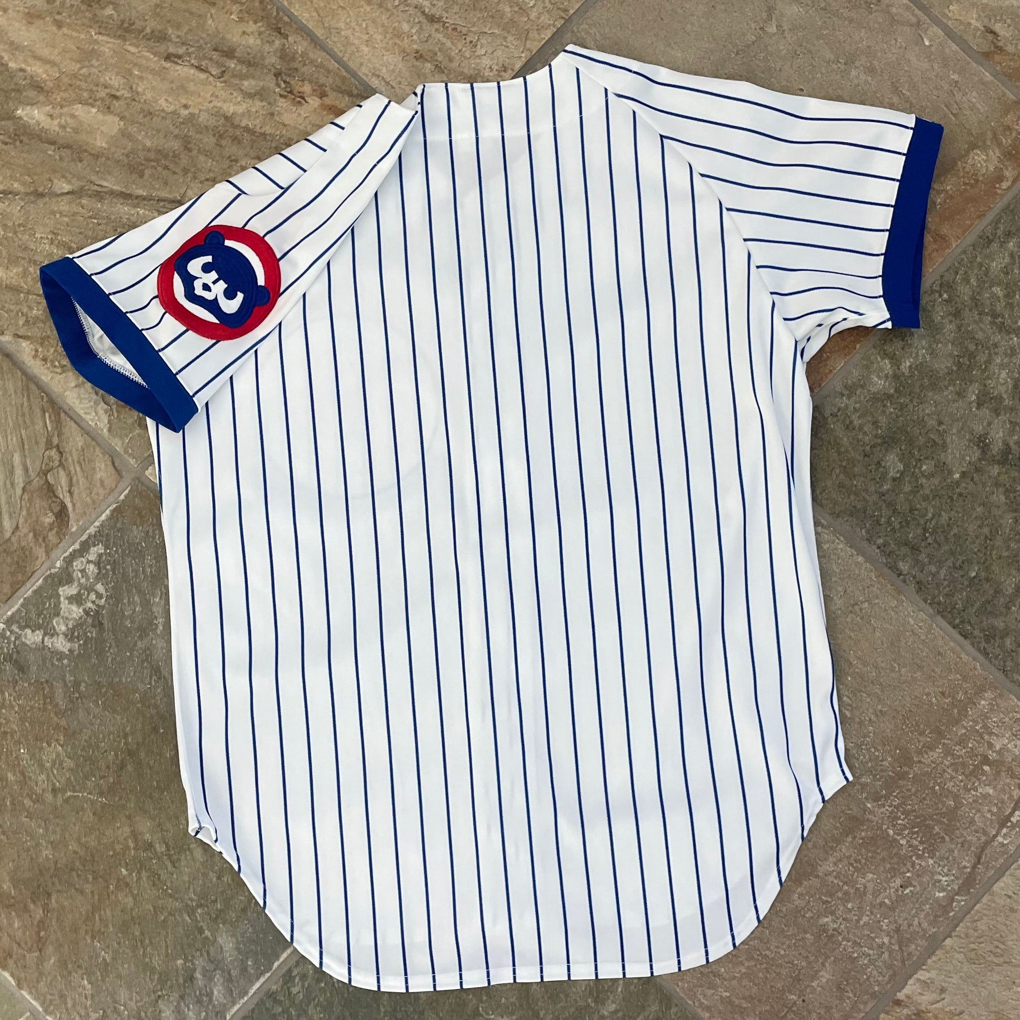 Chicago Cubs Authentic Rawlings MLB Baseball Vintage Jersey Men's 46