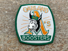 Load image into Gallery viewer, Vintage Oakland Athletics A’s Booster Club Baseball Patch ###