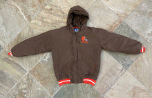 Load image into Gallery viewer, Vintage Cleveland Browns Starter Parka Football Jacket, Size Small
