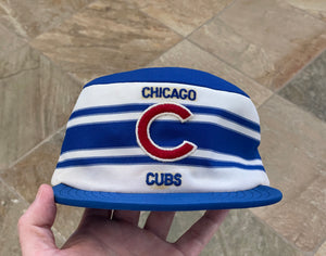 Vintage Chicago Cubs AJD Pill Box Snapback Baseball Hat