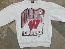 Load image into Gallery viewer, Vintage Wisconsin Badgers College Sweatshirt, Size Medium