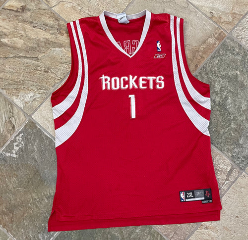 Vintage Houston Rockets Tracy McGrady Reebok Basketball Jersey, Size XXL