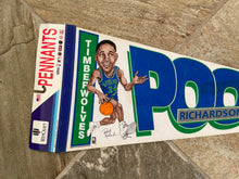 Load image into Gallery viewer, Vintage Minnesota Timberwolves Pooh Richardson Wincraft Basketball Pennant