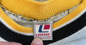 Vintage Pittsburgh Steelers Legends Spellout Football Sweatshirt, Size XL