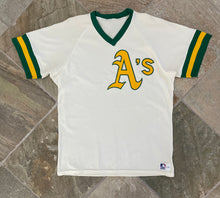 Load image into Gallery viewer, Vintage Oakland Athletics Sand Knit Baseball Jersey, Size XL