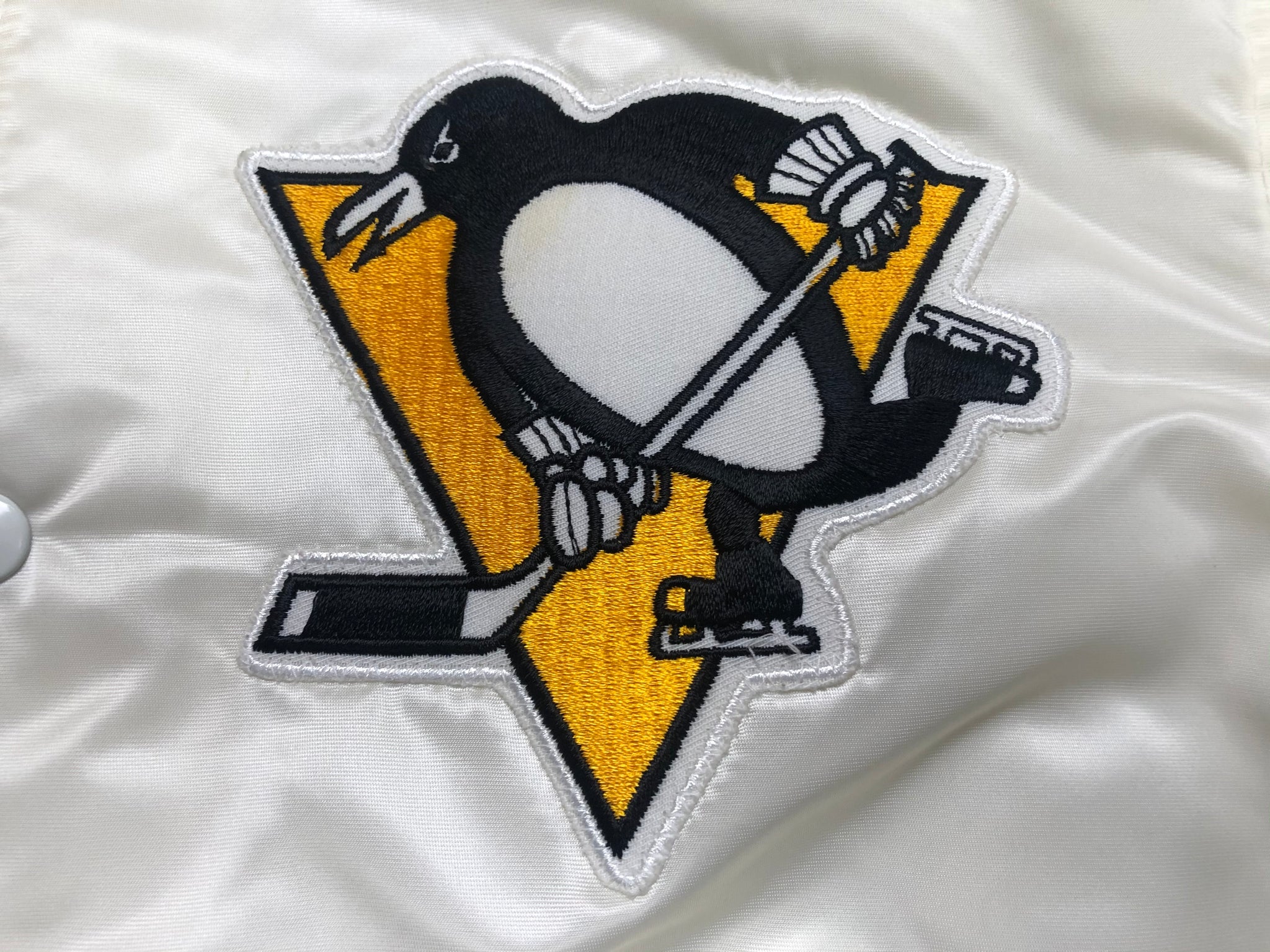 90's Mario Lemieux Pittsburgh Penguins Starter White NHL Jersey Size XL –  Rare VNTG