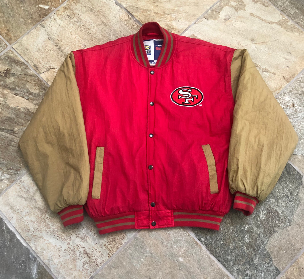 Vintage 49ers Competitor Game Day Football Jacket, Size Medium