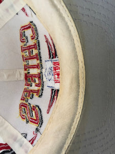 Vintage Kansas City Chiefs Logo Athletic Diamond Snapback Football Hat