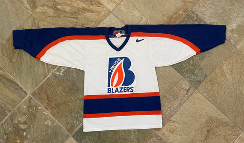 Vintage Kamloops Blazers Nike WHL Hockey Jersey, Size Small