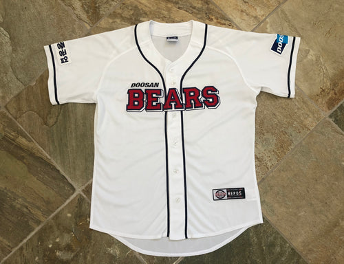 Doosan Bears Nepos Korean Baseball Jersey, Size Large