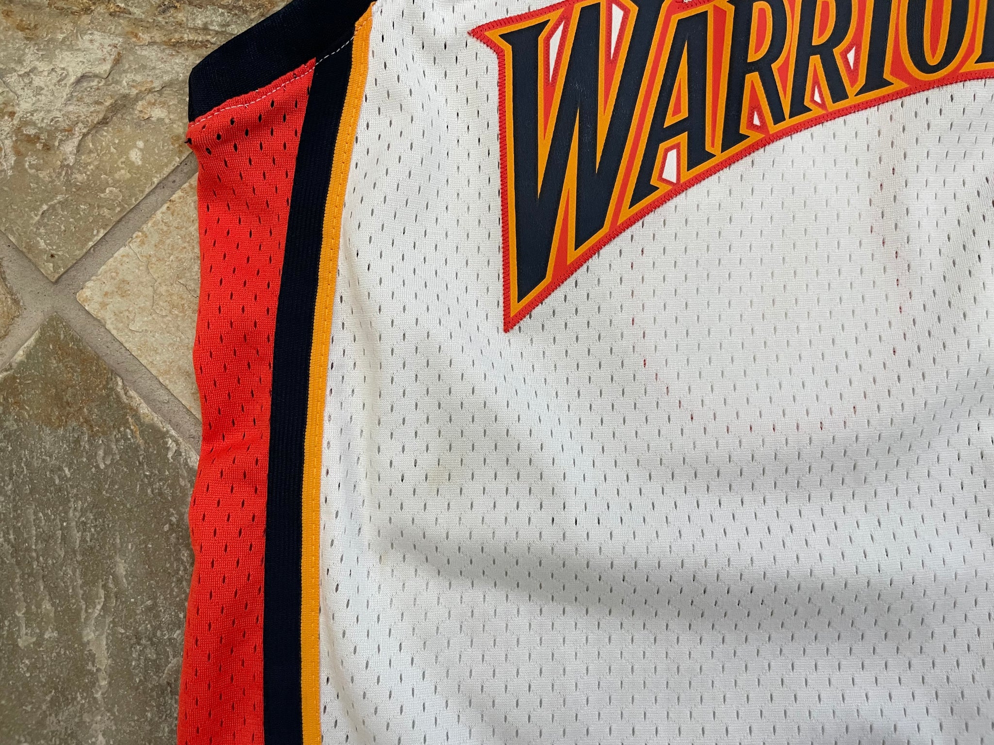 Golden State Warriors Basketball Jersey Adidas 3XL +2 Ellis Sewn Logo  Stains