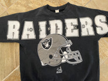Load image into Gallery viewer, Vintage Oakland Raiders Riddell Spellout Football Sweatshirt, Size XL