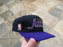 Load image into Gallery viewer, Vintage Utah Jazz Sports Specialties Script Snapback Basketball Hat