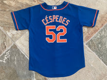 Load image into Gallery viewer, New York Mets Yoenis Céspedes Majestic Baseball Jersey, Size Youth Medium, 8-10