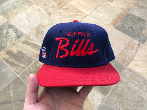 Vintage Buffalo Bills Sports Specialties Script Snapback Football Hat