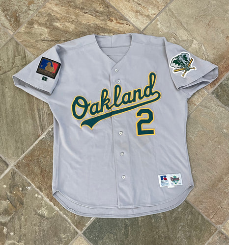 Vintage Oakland Athletics Scott Hemond Game Worn Russell Baseball Jersey, Size 46, XL