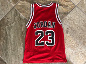 Vintage Chicago Bulls Michael Jordan Champion Youth Basketball Jersey, Size Small, 6-8