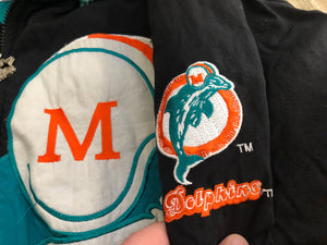 Vintage Miami Dolphins Big Logo Starter Parka Football Jacket, Size Large