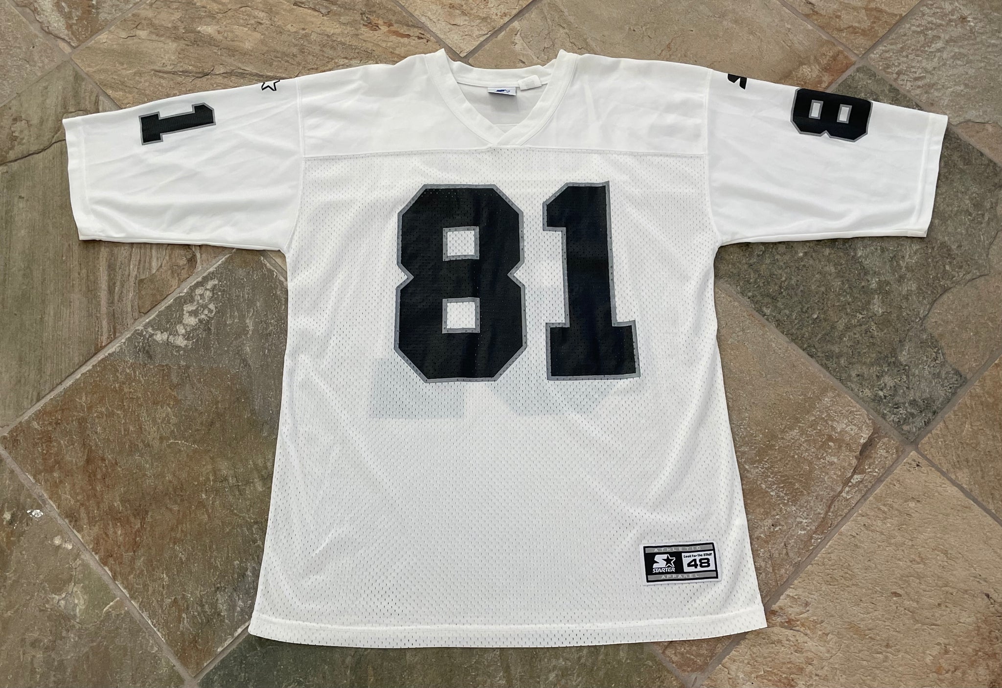 Vintage Starter NFL Oakland Raiders Baseball Jersey