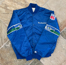 Load image into Gallery viewer, Vintage Seattle Seahawks Starter Satin Football Jacket, Size Large