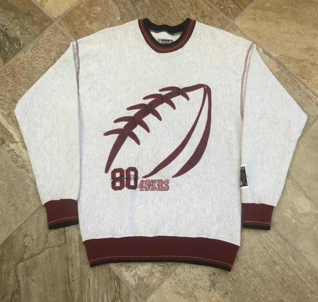 Vintage San Francisco 49ers Jerry Rice Legends Football Sweatshirt, Size Large